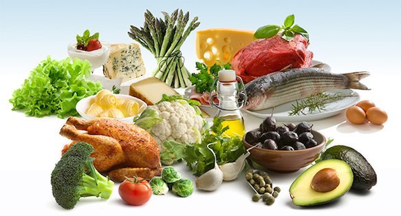 Example of LCHF foods