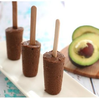 Chocolate Avocado Pudding Pops