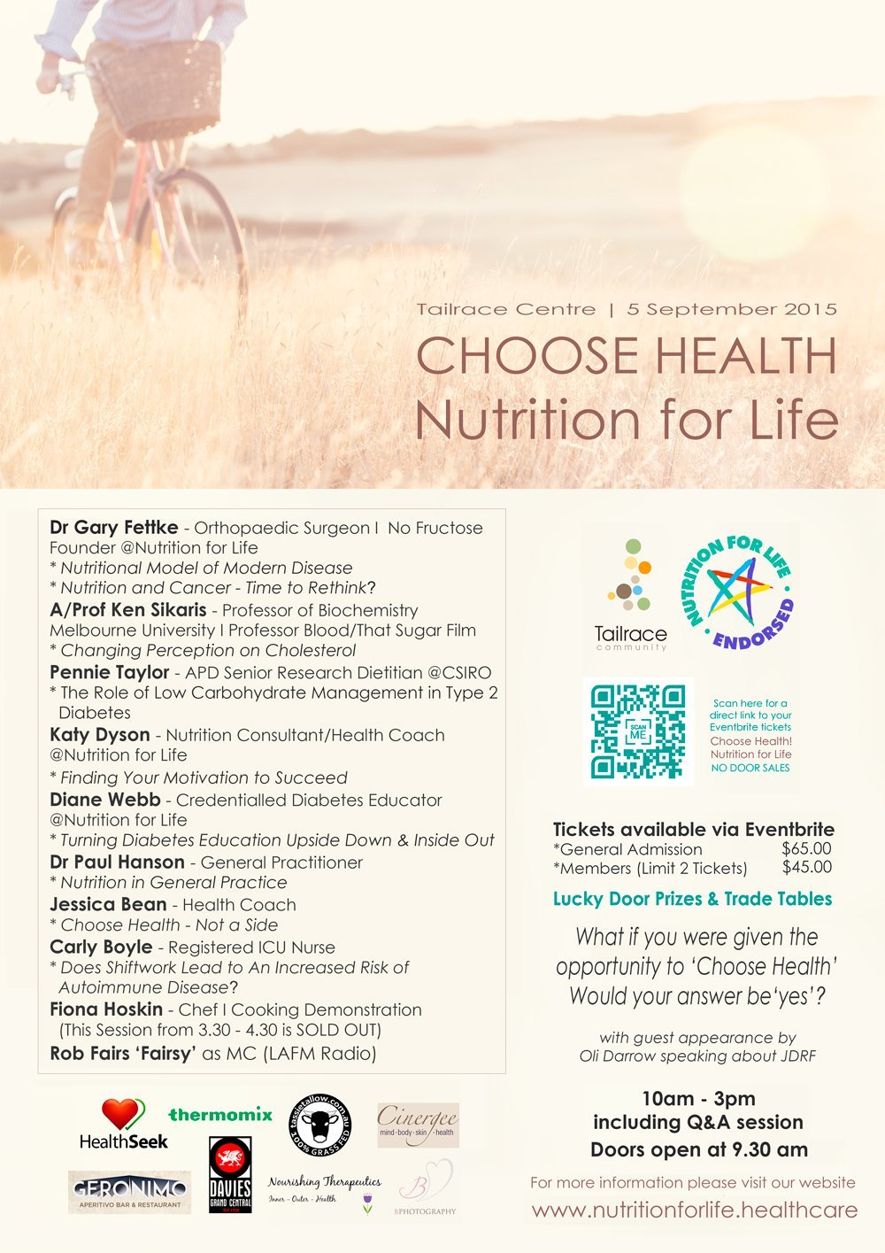 nutritionforlifeeventposter