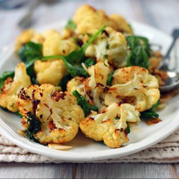 Golden Keto Cauliflower Salad