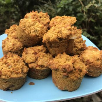 SWEET POTATO & BACON KETO MUFFINS