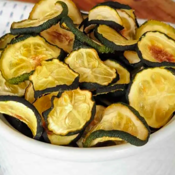 Dried Zucchini Chips